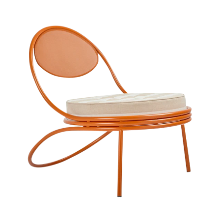  orange chair