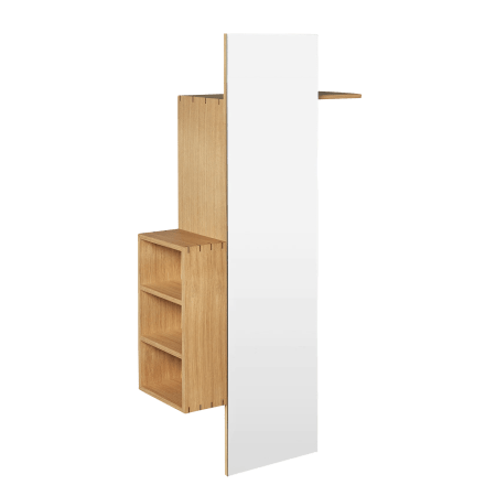  wall storage with mirror