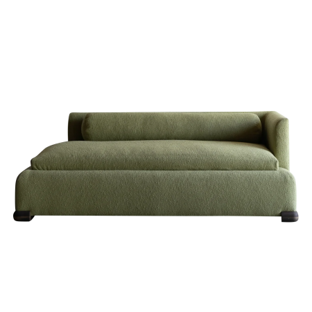  green upholstered daybed