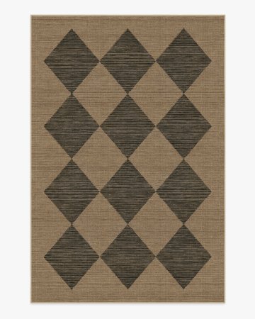  harlequin patterned rug