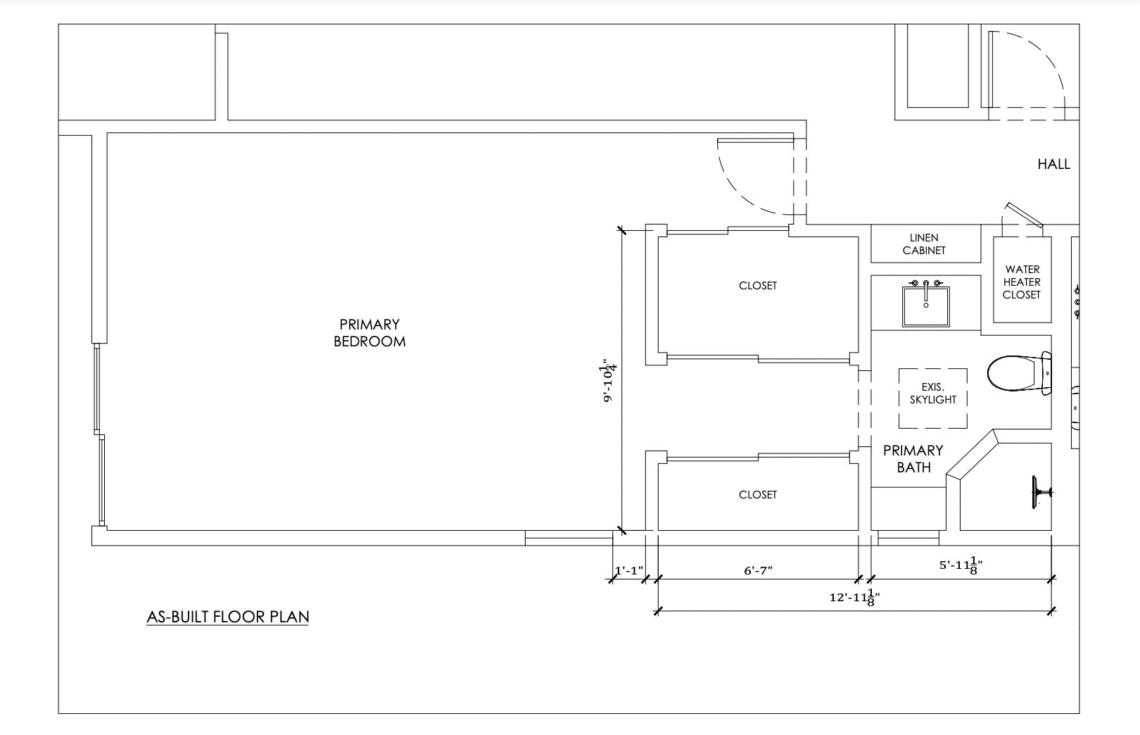 before floor plan